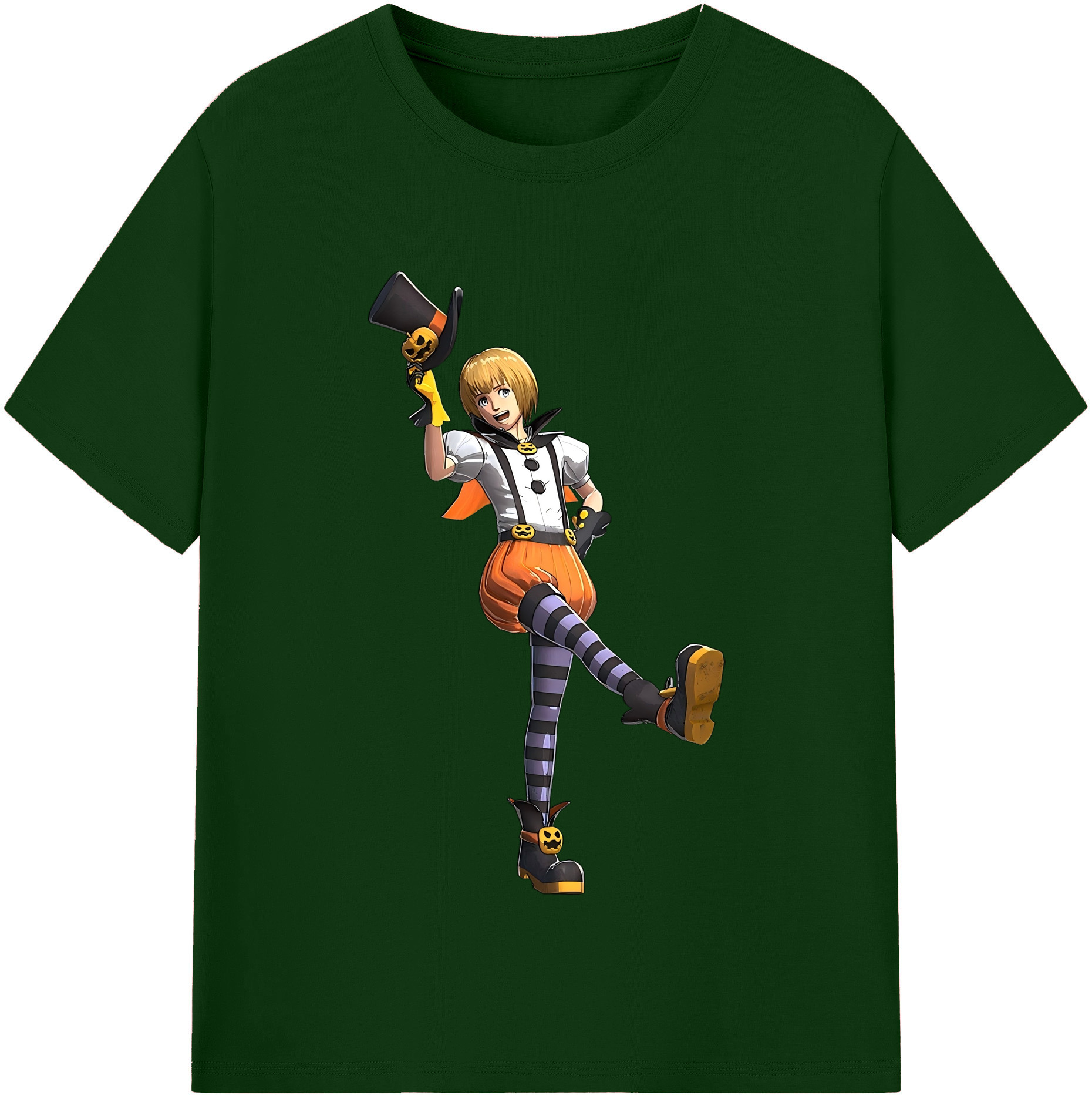 （画像用） 進撃の巨人 アルミン·アルレルト Attack on Titan Armin Arlert 綿100％半袖Tシャツ（フロントプリント）
